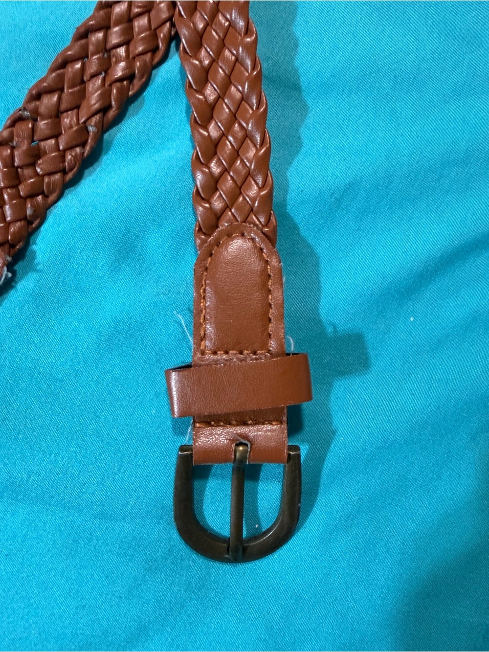 Braided Brown Belt - Classic Casual Style